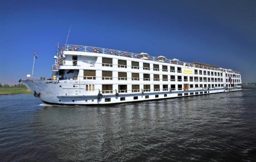 Luxury Nile Cruises 18 Jaz crown emprero 5Days 4Nights Cruise